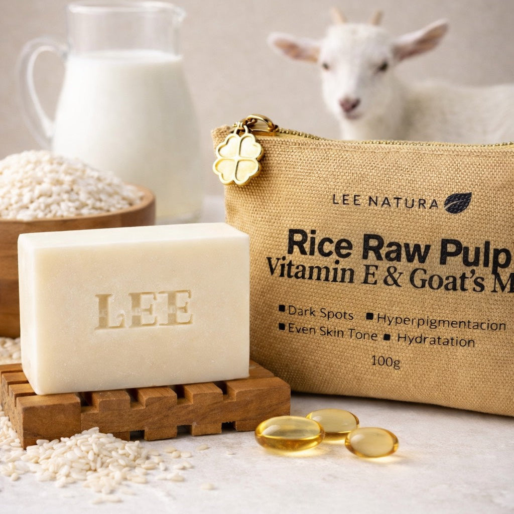 RICE RAW PULP, VITAMIN E & GOAT MILK